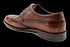 Full Grain Leather Men's Tan Wingtip Derby Shoes